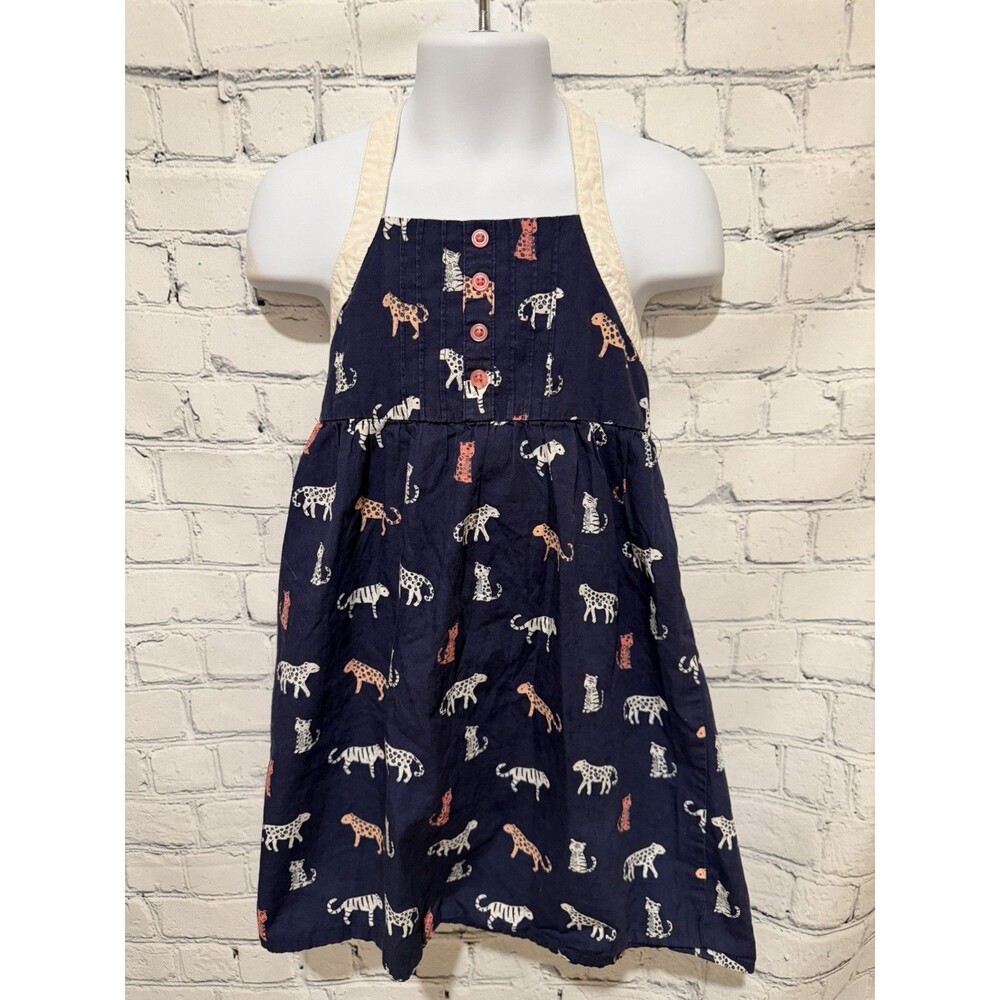 Gymboree Sunny Safari Cheetah Print Halter Sundress 5t